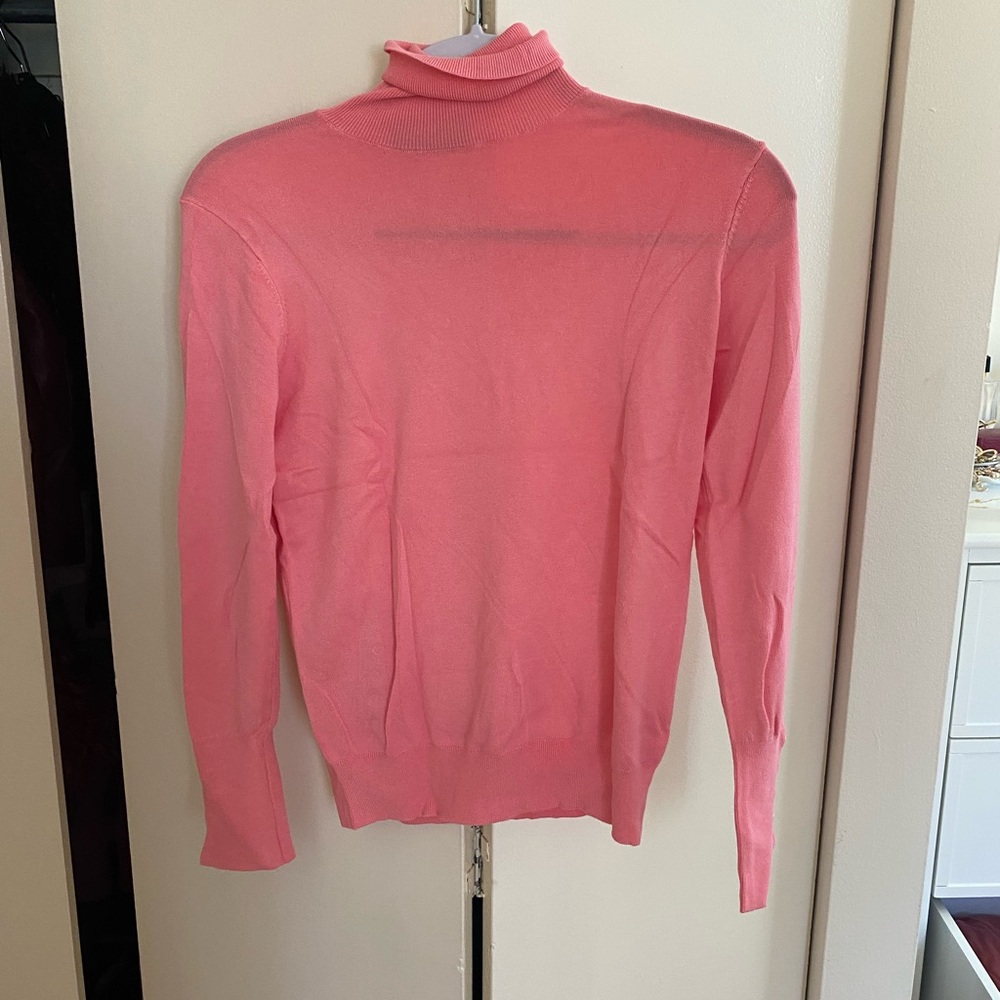 Zara Vibrant Pink Cowl Neck Sweater